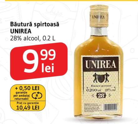 Băutură spirtoasă UNIREA