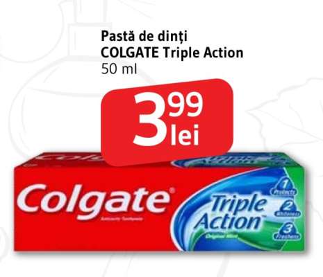 Pastă de dinți Colgate Triple Action