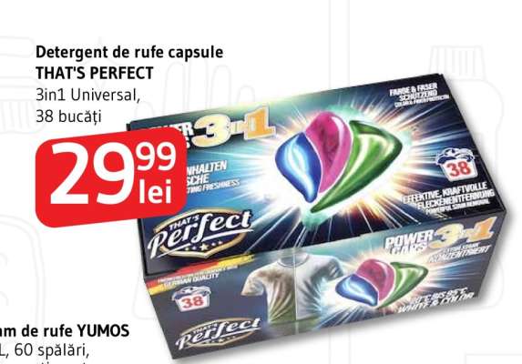 Detergent de rufe capsule THAT'S PERFECT
