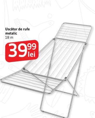 Uscător de rufe metalic