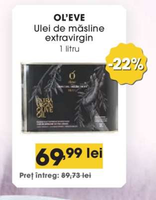 OL’EVE Ulei de măsline extravirgin
