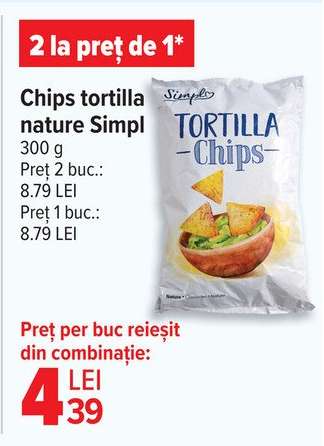 Chips tortilla nature Simpl