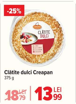 Clătite dulci, Creapan