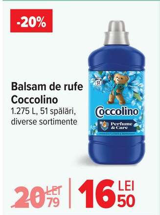 Balsam de rufe Coccolino