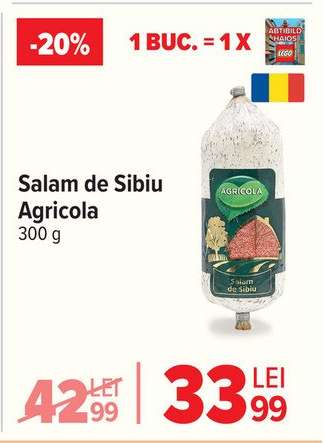 Salam de Sibiu Agricola