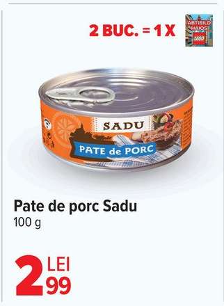 Pate de porc Sadu