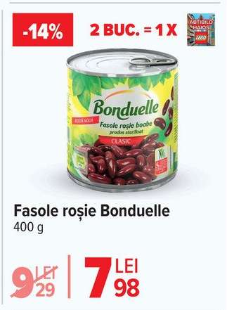 Fasole roșie Bonduelle