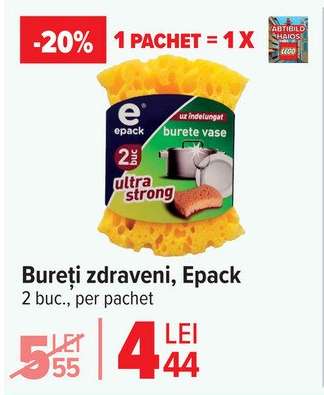Bureți zdraveni Epack