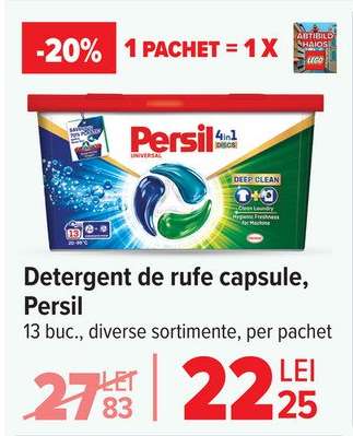 Detergent de rufe capsule Persil