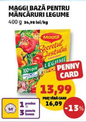 MAGGI BAZĂ PENTRU MÂNCĂRURI LEGUME