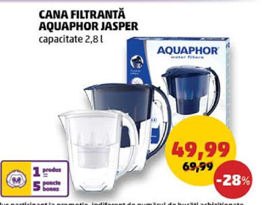Cană filtrantă Aquaphor Jasper
