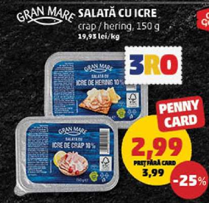 Gran Mare Salată cu Icre