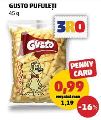 GUSTO PUFULEȚI