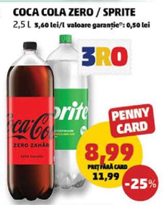 Coca-Cola Zero/Sprite