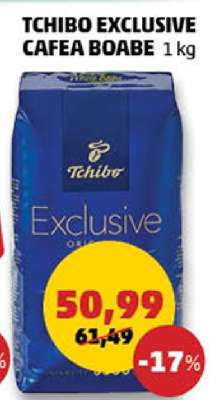 Tchibo Exclusive Cafea Boabe 1 kg