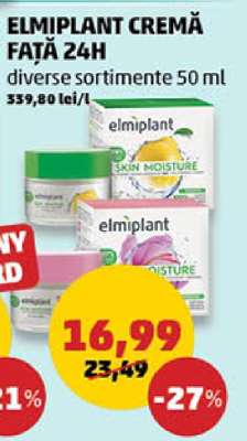 ELMIPLANT CREMĂ FAȚĂ 24H
