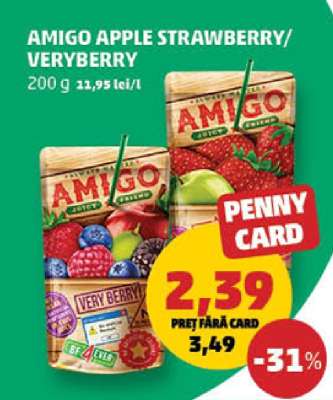 AMIGO Apple Strawberry/Veryberry