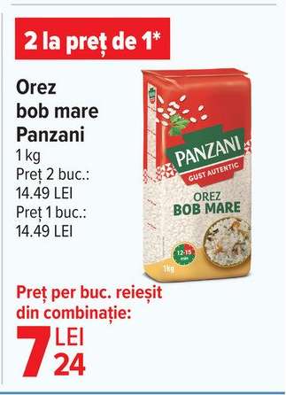 Orez bob mare Panzani