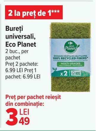 Bureți universali, Eco Planet