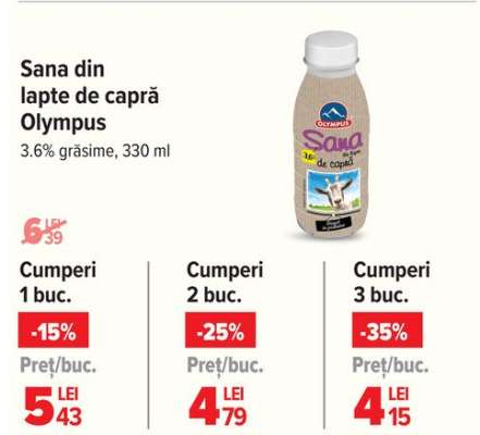 Sana din lapte de capră Olympus