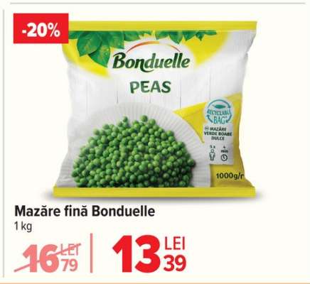 Mazăre fină, Bonduelle