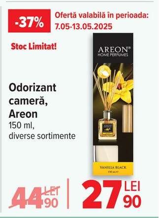 Odorizant cameră, Areon