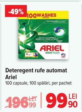Detergent rufe automat Ariel