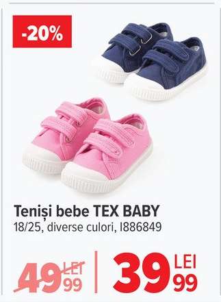 Teniși bebe TEX BABY