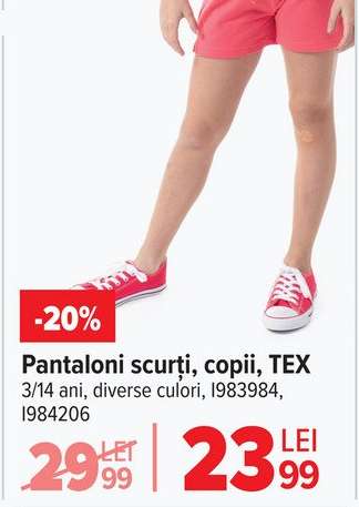 Pantaloni scurți, copii, TEX