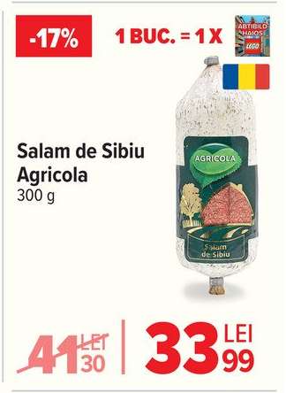 Salam de Sibiu Agricola