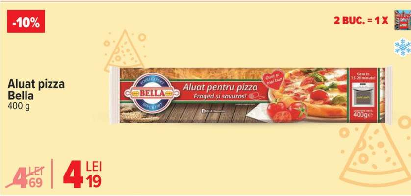 Aluat pizza Bella