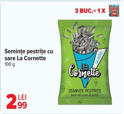 Semințe pestrițe cu sare La Cornette