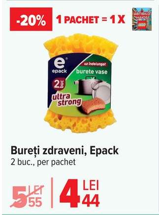 Bureți zdraveni Epack