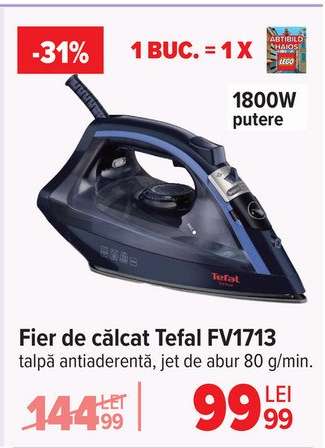 Fier de călcat Tefal FV1713