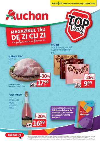 Cataloage Auchan - 07.05.2025 - 20.05.2025.