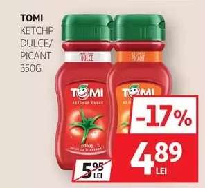 Tomi Ketchup Dulce/Picant 350g