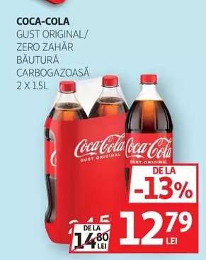 Coca-Cola Gust Original/Zero Zahăr