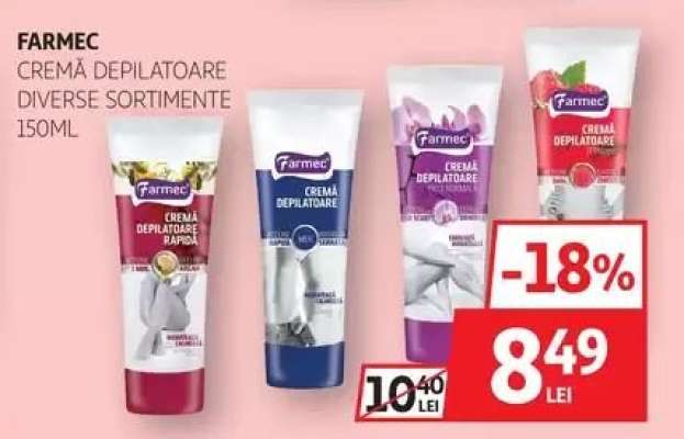 FARMEC Cremă depilatoare