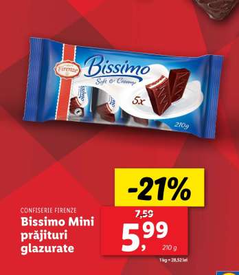 Bissimo Mini prăjituri glazurate