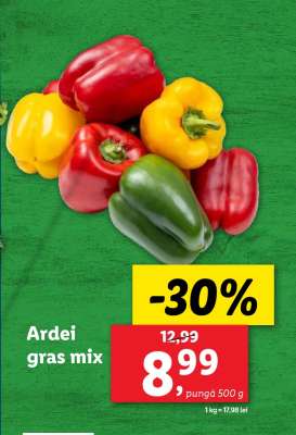 Ardei gras mix