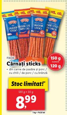 Cârnați sticks