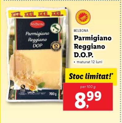 Milbona Parmigiano Reggiano D.O.P.