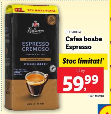 Bellarom Cafea boabe Espresso