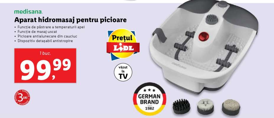 Aparat hidromasaj pentru picioare