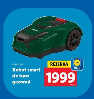 Robot smart de tuns gazonul