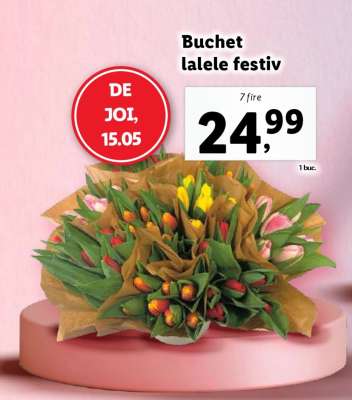 Buchet lalele festiv