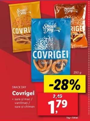 Snack Day Covrigei
