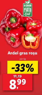 Ardei gras roșu
