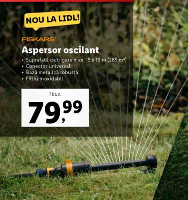 FISKARS Aspersor oscilant
