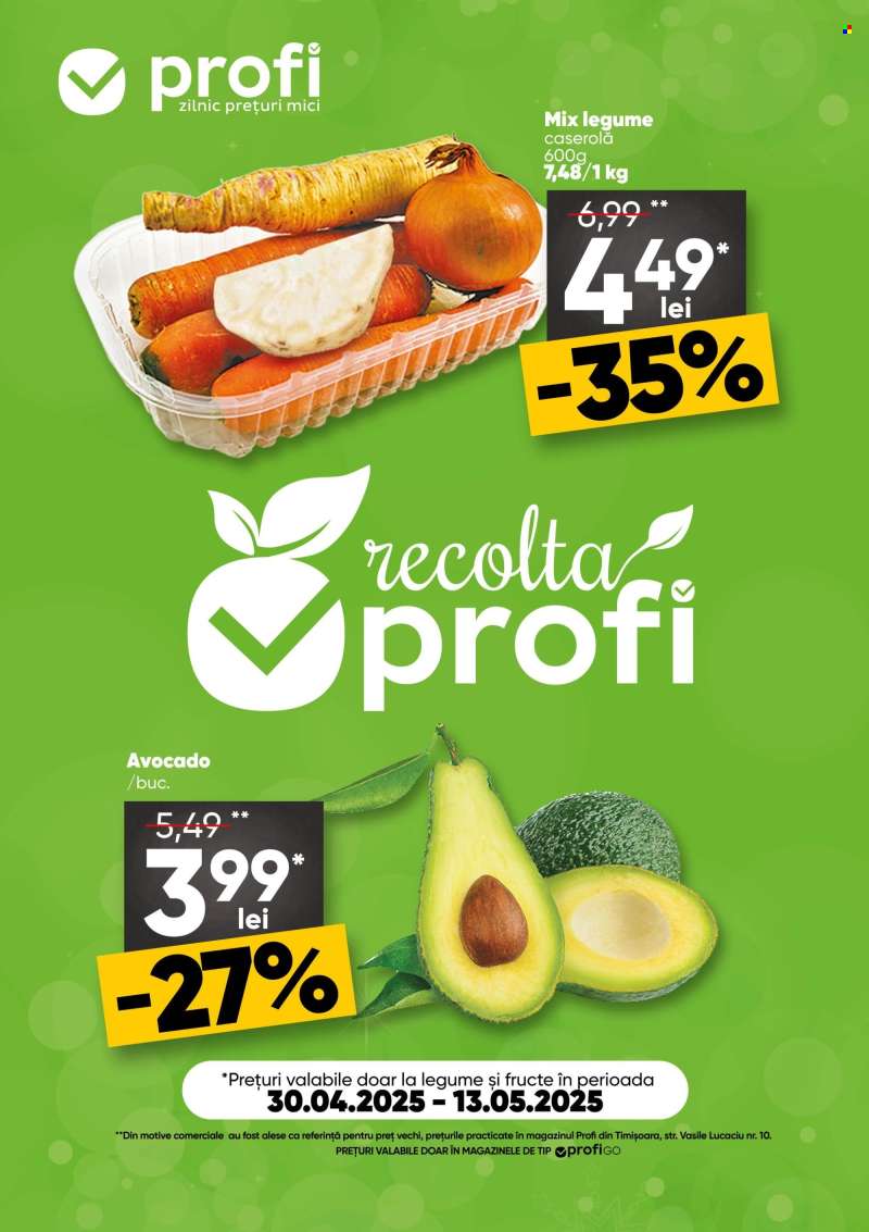 Cataloage Profi GO - 30.04.2025 - 13.05.2025.